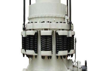 cme minerals cone crusher with lubrication hydraulic1